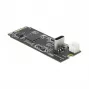 M.2 Key B+M kištukinis į USB Type-C lizdinę keitiklis, DeLOCK, 63174