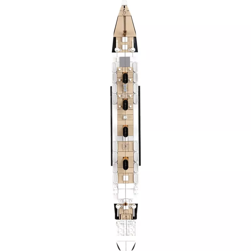 Konstruktorius Cobi R.M.S. Titanic modelis 593 dalys COBI-1680 — mastelio modelio kaladėlės