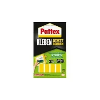 Pattex Mounting Without Drilling, lipnios juostelės, nuimamos, 10 vnt.