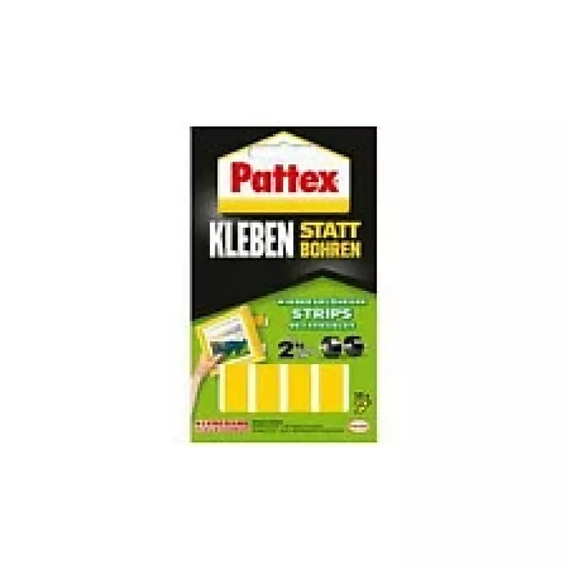 Pattex Mounting Without Drilling, lipnios juostelės, nuimamos, 10 vnt.