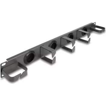 Kabelių valdymo skydelis DeLOCK 66751 pilkas metalas 48,3 cm