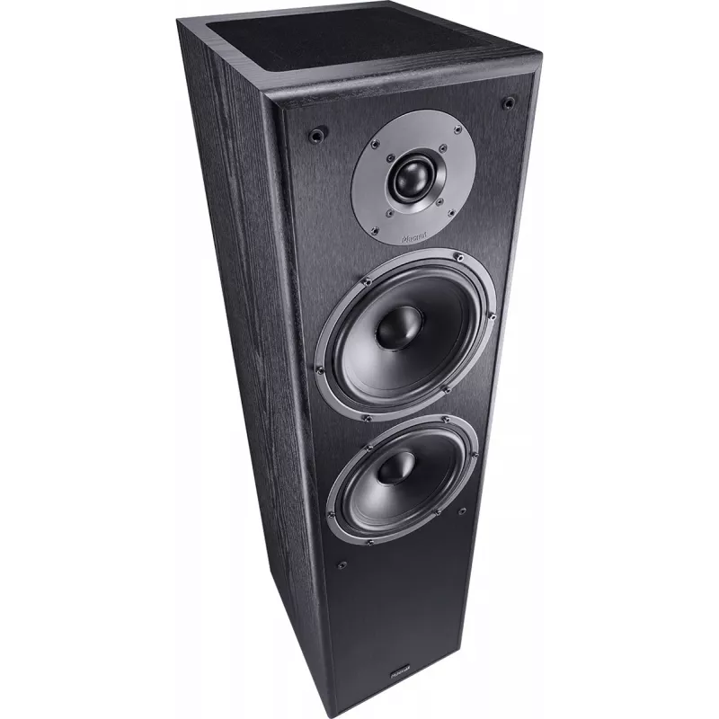 Grindinis studijos garsiakalbio monitorius Magnat Monitor S80 ATM — aktyvus artimojo lauko 2,5 kelių, 160 W RMS, 26–38 000 Hz, 4 Ω, juodas