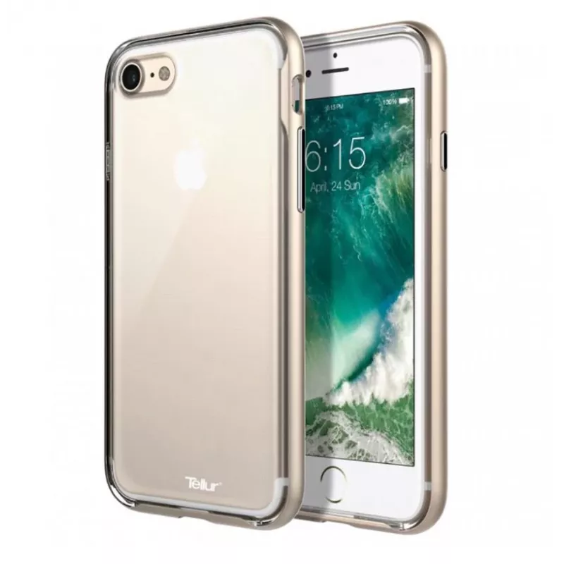 Cover Tellur iPhone 7 šampaninio aukso spalvos 11,9 cm
