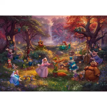 Thomas Kinkade Studios: Disney - Robin Hood, dėlionė 1000 dalių
