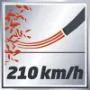 Einhell GE-CL 18 Li E - Solo belaidis lapų pūstuvas 210 km/h, juoda, raudona