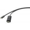 Renkforce RF-4531592 Vaizdo kabelis-adapteris 1,8 m USB Type-C HDMI juodas (RF-4531592)