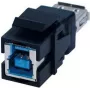 Kabelių adapteris Bachmann 917.401 USB 3.0 A į B juodas