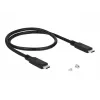 “Delock” – atmintinės korpusas – M.2 – M.2 NVMe kortelė – USB 3.1 (2 kartos) – juodas (42614)