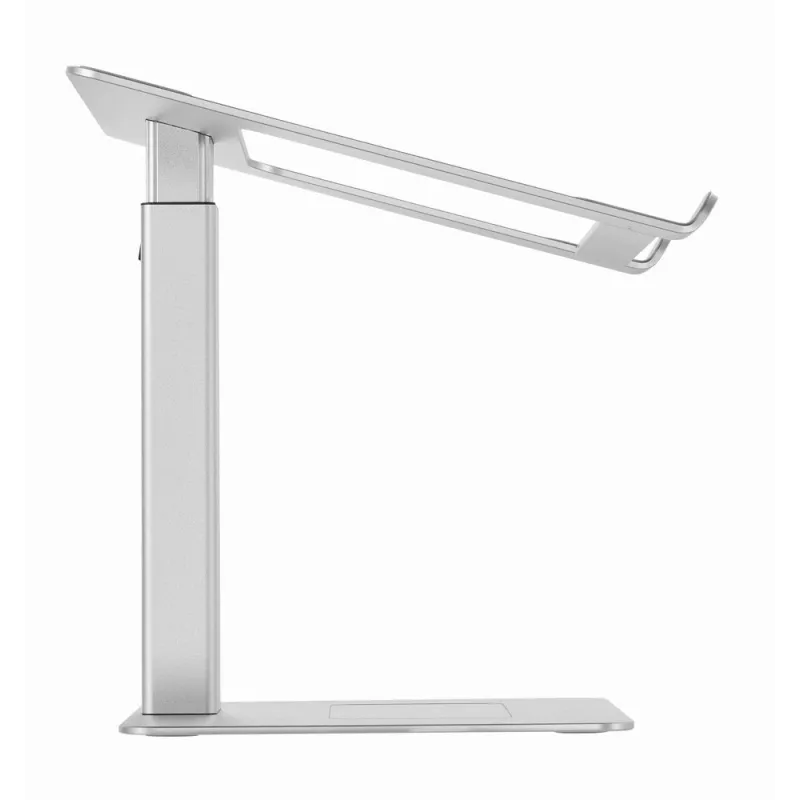 Gembird NBS-D1-02 stovas nešiojamam kompiuteriui Sidabrinis 39,6 cm (15,6 inch)