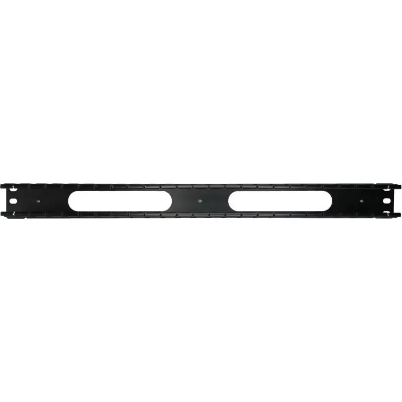 Kabelių dėžutė Alantec PK008 sieninis organizatorius 1U juodas metalas/plastikas