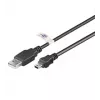 LogiLink USB ilginimo laidas USB A tipo, 4 kontaktų (M) mini USB B tipo, 5 kontaktų (M) 1,8 m (USB Hi-Speed U)