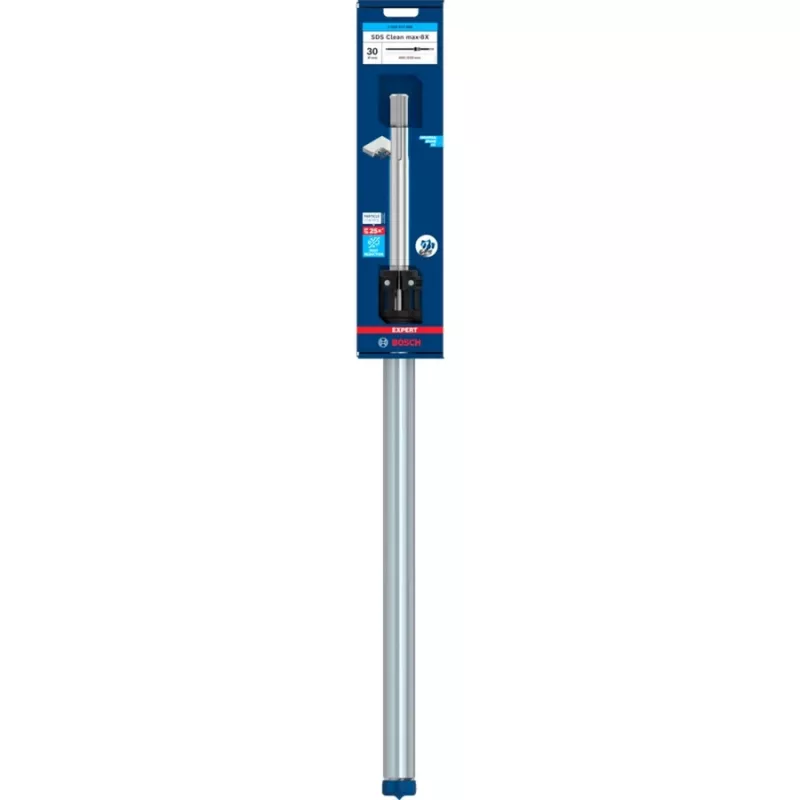 Gręžtuvas Bosch Expert SDS Clean max-8X, 30 mm darbinis skersmuo, 400 mm darbinis ilgis