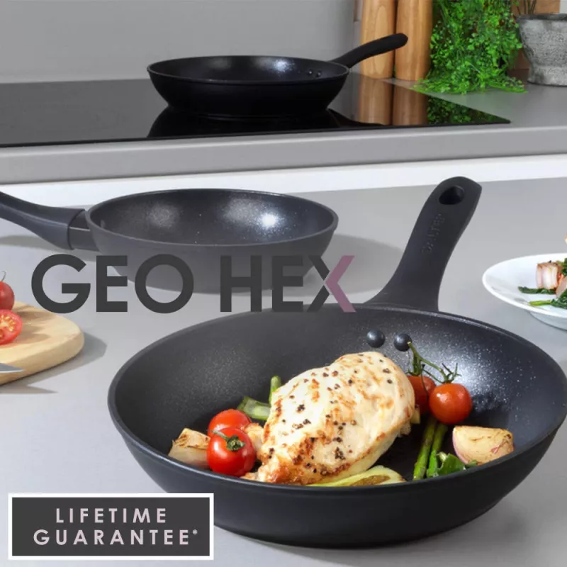 Keptuvių rinkinys Salter BW08773 3 dalių — 20/24/28 cm nepridegančios keptuvės