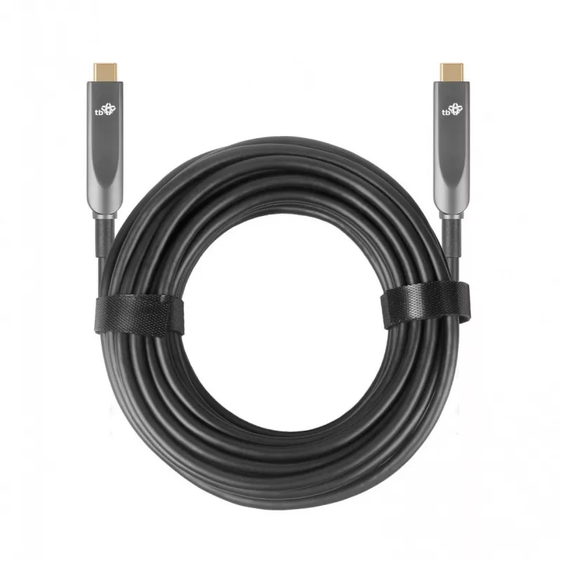 USB-C vaizdo kabelis TB AKTBXIACCOP500B hibridinis 4K, 5 m ilgio