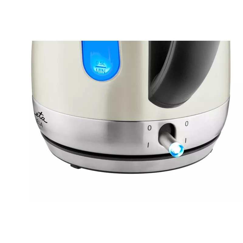 ETA | Virdulys | ELA ETA859890070 | Standartinis | 2100 W | 1,7 L | Nerūdijantis plienas | 360° besisukantis pagrindas | Kreminė