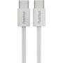Hama Fabric USB laidas USB 2.0 1 m USB C Pilka