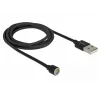 USB laidas DeLOCK 85724 USB 2.0 1,1 m juodas