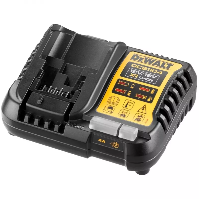 Baterijos ir įkroviklio rinkinys DeWALT DCB1104P2 18 V 5,0 Ah (2 baterijos, įkroviklis)