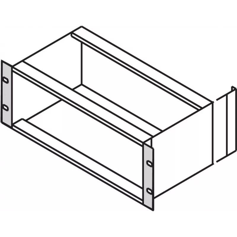 SCHROFF 19BRACKET 9U W/O.HANDLE 2PCS - Stovo priedas - 9 HE (24564797)