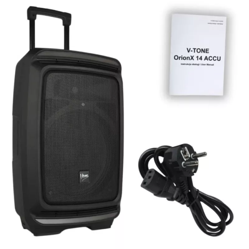 V-TONE OrionX 14 ACCU - aktyvi 14 colių akumuliatorinė kolonėlė
