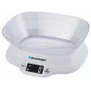 Virtuvinės svarstyklės su dubeniu Blaupunkt FKS501 - 5 kg, 1 g, dubuo, juodos