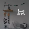Neoninio stiliaus dekoratyvinė šviesa MANTA SNL70WH Style Neon Lights CAT 2 Balta 70 cm