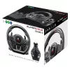 Vairas + pedalai + vairasvirtė Subsonic SA5658 juoda USB, skirta PlayStation 4, Xbox One