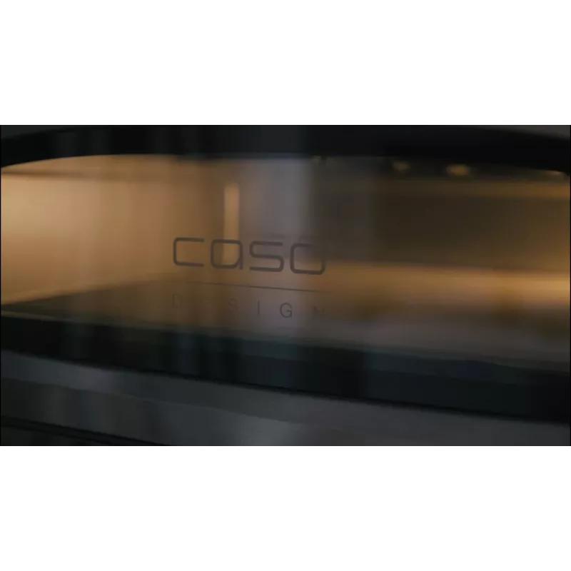 Caso picos krosnelė | PizzaChef 430° | 2200 W | juoda/sidabrinė