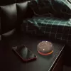 Nešiojamas garsiakalbis MANTA SPK03-GR Szumi-GO — žalias, Bluetooth, kūdikių miego garsai, laikmatis, RGB foninis apšvietimas, 12,5×7,5×12,5 cm