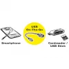 ROLINE USB 3.1 kabelio adapteris, USB Type C - A, ST/BU, OTG, juodas, 0,15 m (11.02.9030)