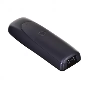 DECT telefonas Panasonic KX-TG1611, juodas, 1,9 GHz, 1,25 colio ekranas, iki 15 h pokalbių, 50 kontaktų telefonų knyga
