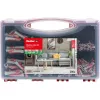 Meister-Box XL gyvenamoji zona (šviesiai pilka/raudona, 280 dalių)