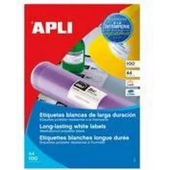 Atsparios oro sąlygoms etiketės agipa 101167, poliesterio lapai 210 x 148,5 mm