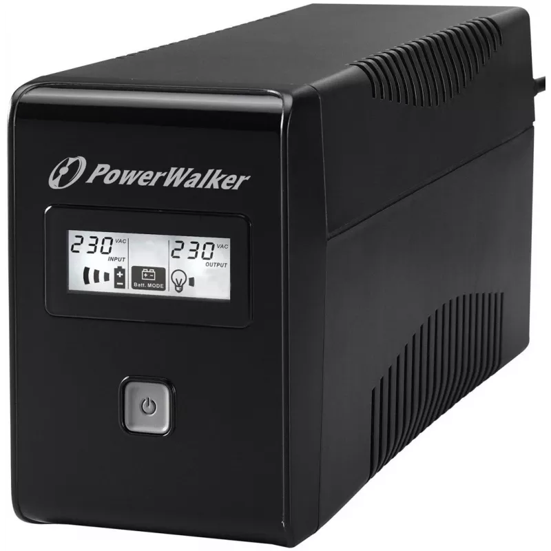 PowerWalker VI 850 LCD nepertraukiamo maitinimo šaltinis (UPS) line-interactive 0,85 kVA 480 W
