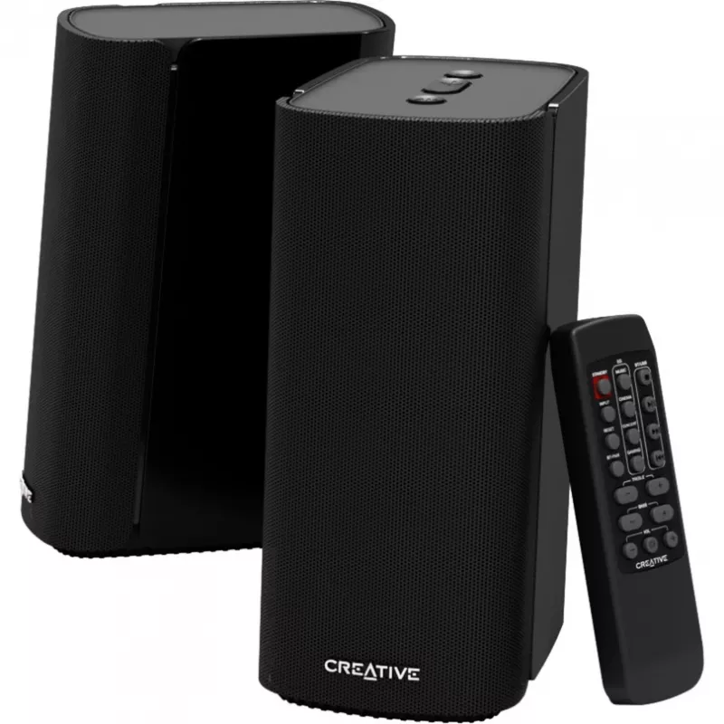 Creative Labs T100 Viso diapazono Juoda Laidinis ir belaidis 20 W
