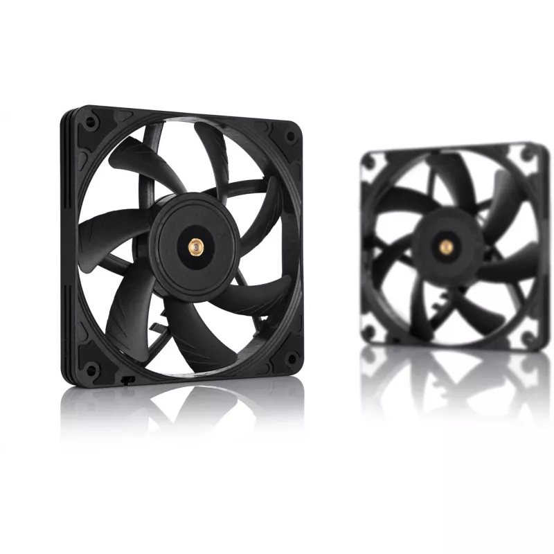 120 mm Noctua NF-A12x15 PWM plonas korpuso ventiliatorius, 15 mm storis, 12 V, PWM, 450–1850 RPM, 94.2 m³/h, 23.9 dB, SSO guolis
