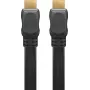 Goobay | High Speed HDMI plokščias kabelis with Ethernet | 61279 | HDMI male (type A) | HDMI (type A) | HDMI to HDMI | 2 m