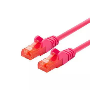 LOGON Cat6 U/UTP (UTP) tinklo kabelis TCU66U050M, RJ-45 į RJ-45, 5 m, rausvai violetinis