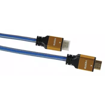 HDMI laidas IBOX ITVFHD04 1,5 m, HDMI 2.0, 18 Gbps, 4K (4096×2160), paauksuoti kontaktai, vyriškas–vyriškas