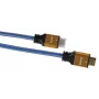 HDMI laidas IBOX ITVFHD04 1,5 m, HDMI 2.0, 18 Gbps, 4K (4096×2160), paauksuoti kontaktai, vyriškas–vyriškas