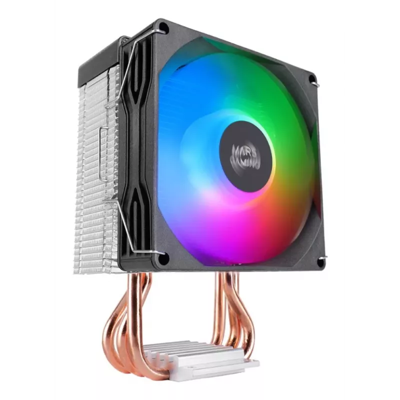 Oro aušintuvas TACENS Mars Gaming MCPU-X3, 90 mm ventiliatorius, TDP 150 W, suderinamas su LGA/AM4/AM5, juodas