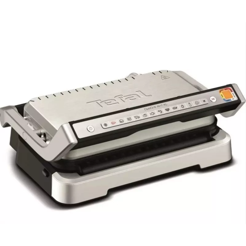 Elektrinė kontaktinė kepsninė Tefal OptiGrill+ XL nerūdijantis plienas — didelė talpa, automatinės kepimo programos