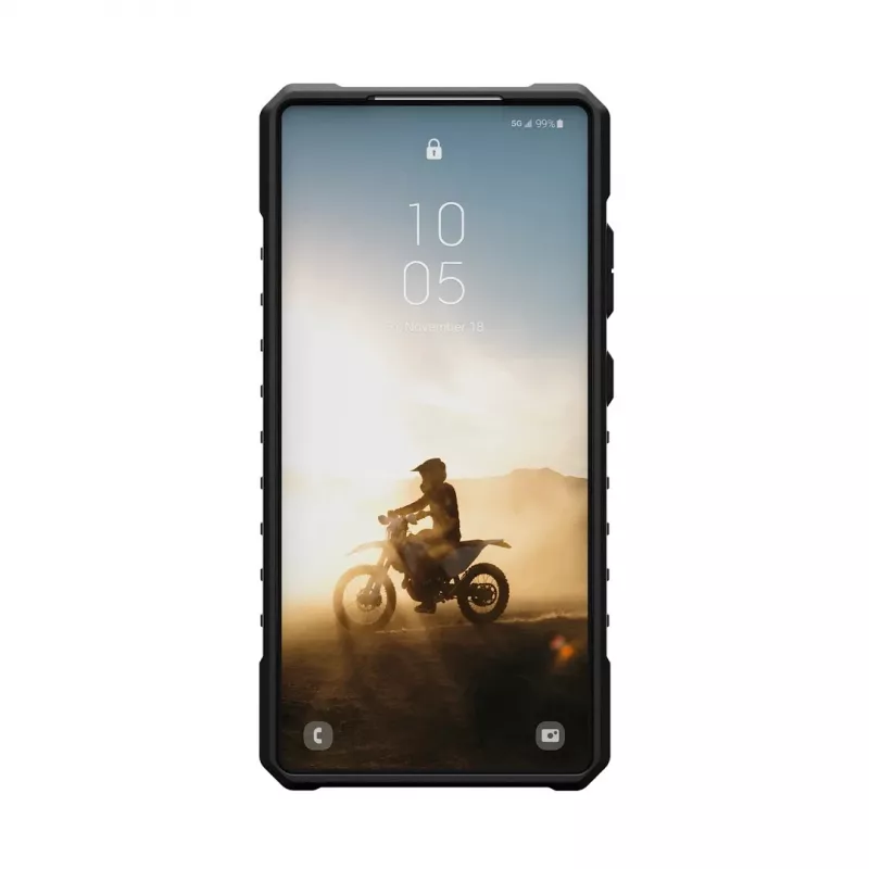 Urban Armor Gear Pathfinder Clear mobiliojo telefono dėklas 17,3 cm (6,8) Dangtelis Juoda, Sidabrinė