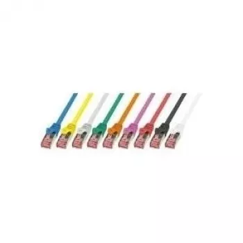 Logilink PrimeLine - Patch-Cable - RJ-45 (M) - RJ-45 (M) - 3 m - SFTP, PiMF - CAT 6 - glatt, Halogen-Free - orange (CQ2068S)