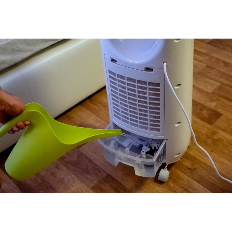 Stovintis ventiliatorius Concept Solution OV5220 — baltas, 80 W, jutiklinis valdymas, 805 mm aukštis