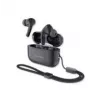 Belaidės ant ausies dedamos ausinės Vention Echo Lite E11 Plus — juodos, modelis NBVB0-PLUS