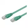 Wentronic Goobay CAT 5e komutacinis kabelis, U/UTP, žalias, 7,5 m - CCA vario mišinys (68388)