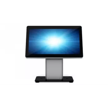 Elo plonas Self-Service Countertop Stand - Stovas - POS terminalui - Juoda/Sidabrinė - Elo 1502L, 2002L, 2202L, 2402L, 2702L, I-Series ESY15i2, ESY15i5, ESY22i2, ESY22i5 (E514693)