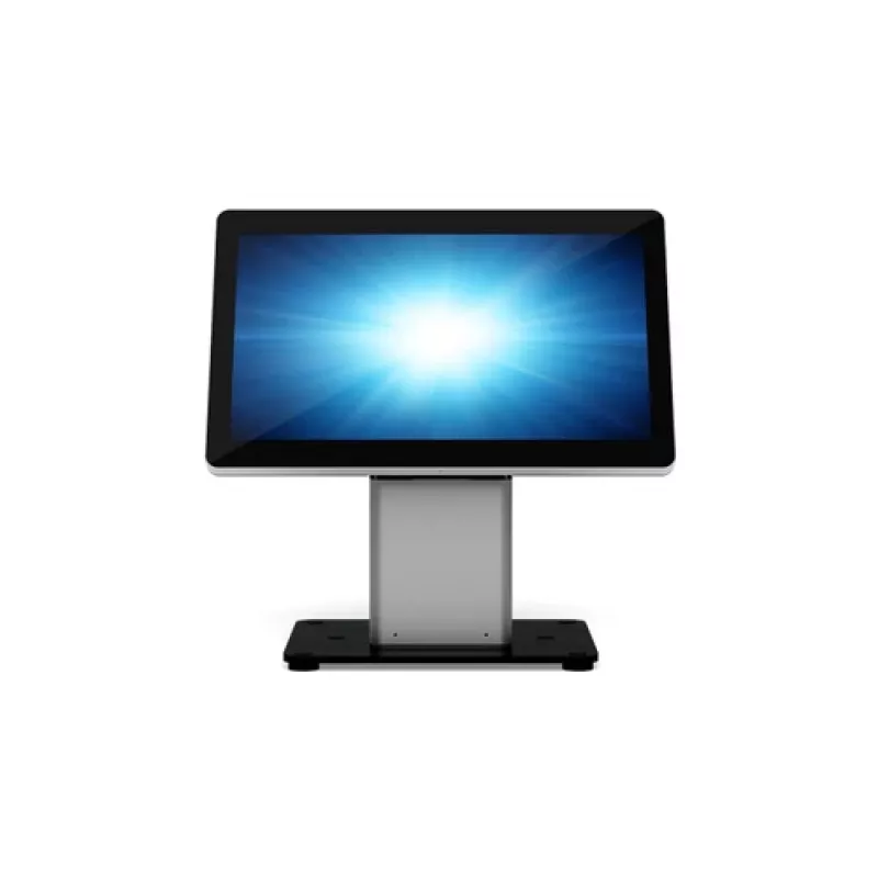 Elo plonas Self-Service Countertop Stand - Stovas - POS terminalui - Juoda/Sidabrinė - Elo 1502L, 2002L, 2202L, 2402L, 2702L, I-Series ESY15i2, ESY15i5, ESY22i2, ESY22i5 (E514693)