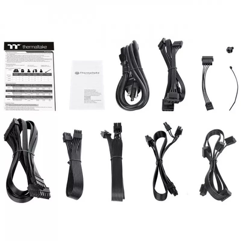 Thermaltake ToughPower GF2 ARGB TTP-750AH3FSG-A - TT Premium Edition - Maitinimo blokas (vidinis)